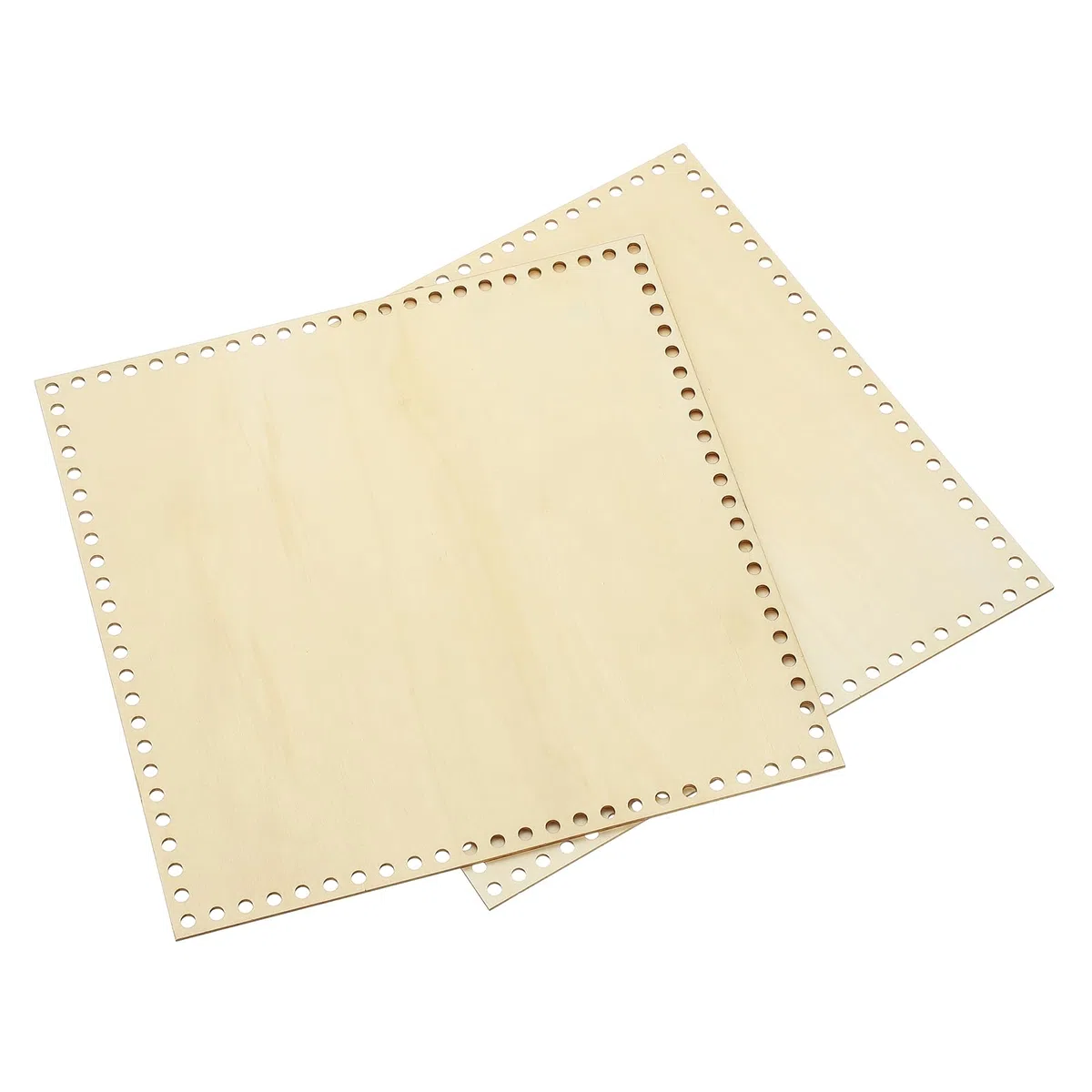 PATIKIL Base para cestas de ganchillo 12 x 12 pulgadas, 2 Piezas Bases cuadradas para fondo de cestas moldeador para bolsos suministros para tejido kit de ganchillo
