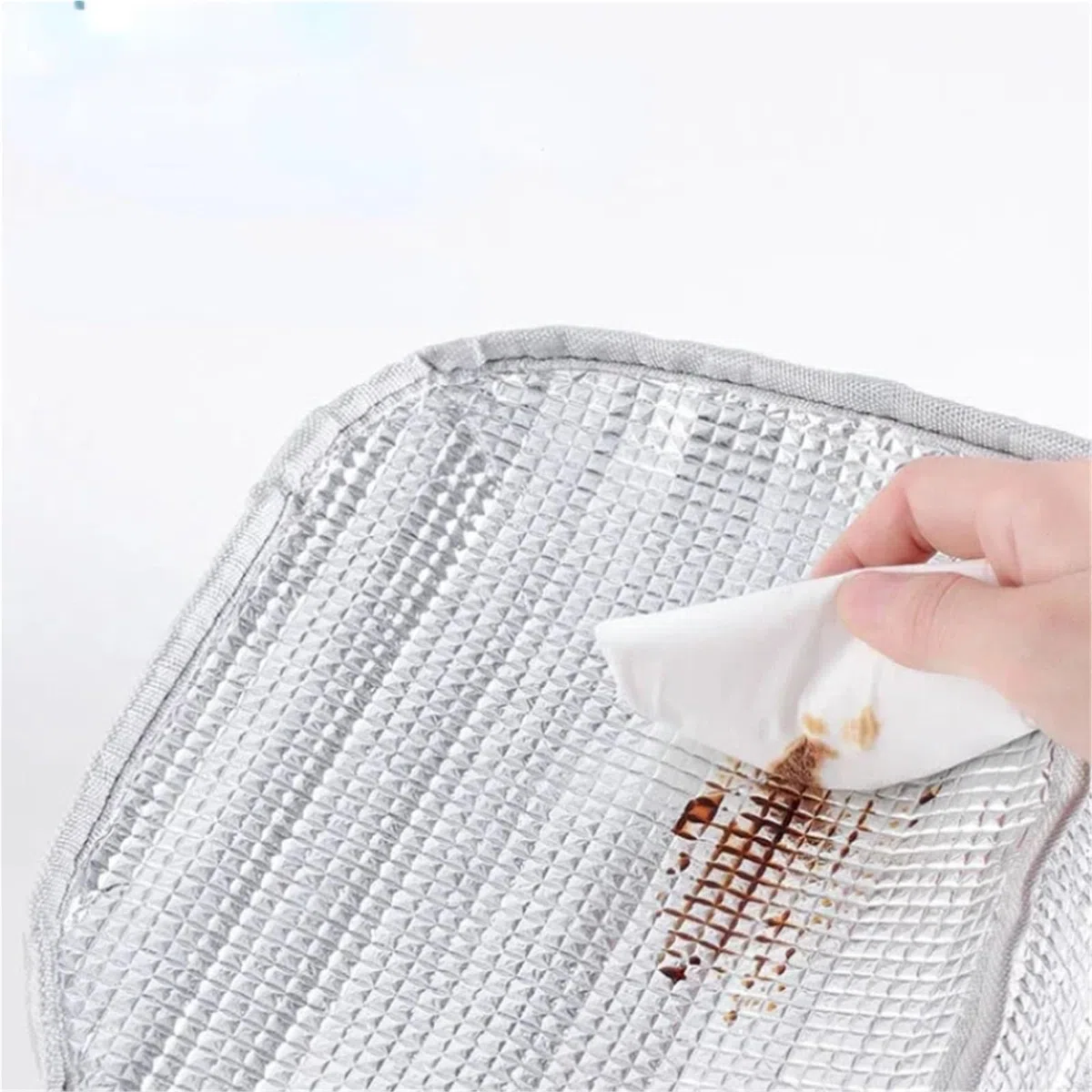 Fiambrera portátil de viaje for Picnic, 2 uds., almacenamiento alimentos, bolsa térmica for desayuno, almuerzo con asa, aislante for mujer y niño Para El Trabajo