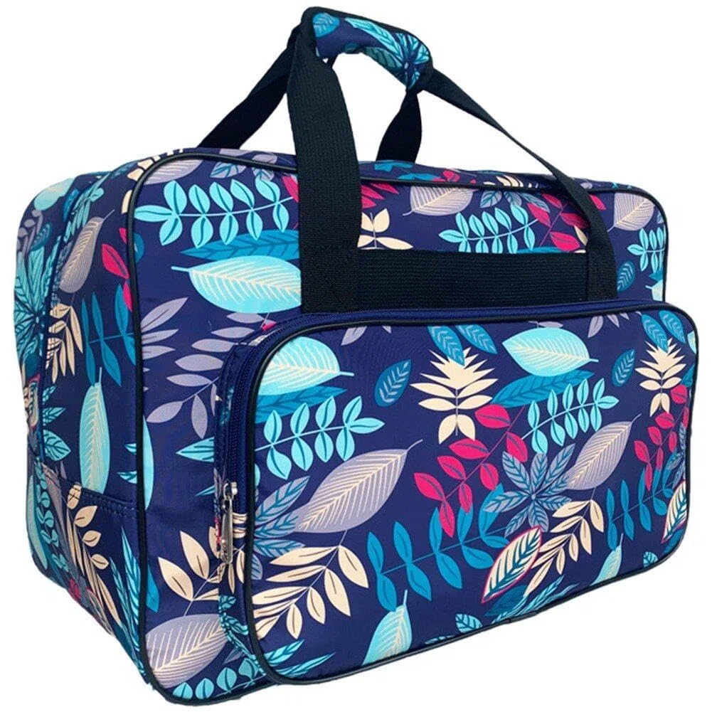 Estuche De Transporte para Máquina De Coser, Bolsa De Mano con Bolsillo Frontal, Caja De Coser Portátil para Máquina De Coser Y Accesorios