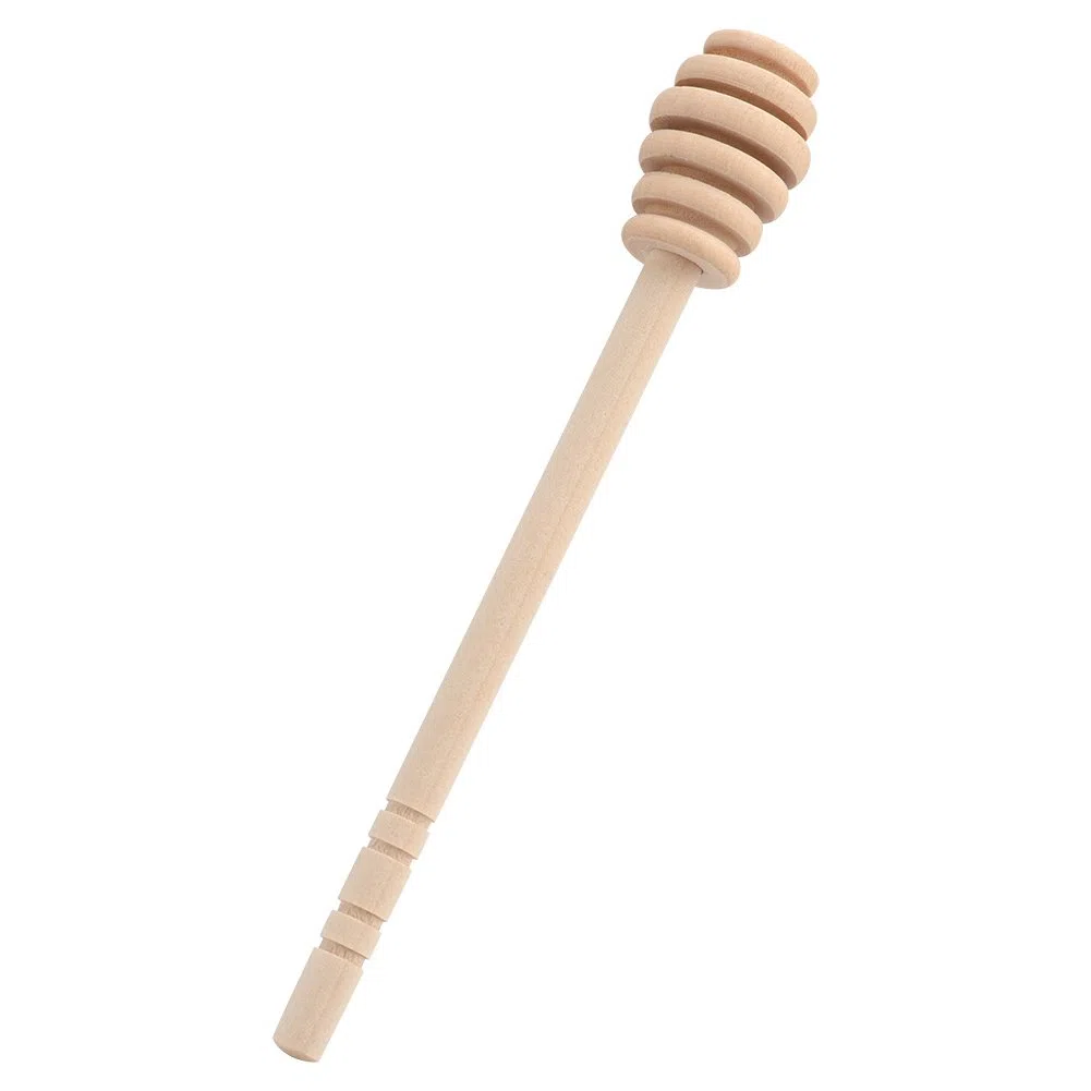 50 piezas de palitos de miel, cucharas de miel, varita de miel, agitador de mezcla de miel, excelente herramienta para rociar(Take Honey King Slot 16CM)