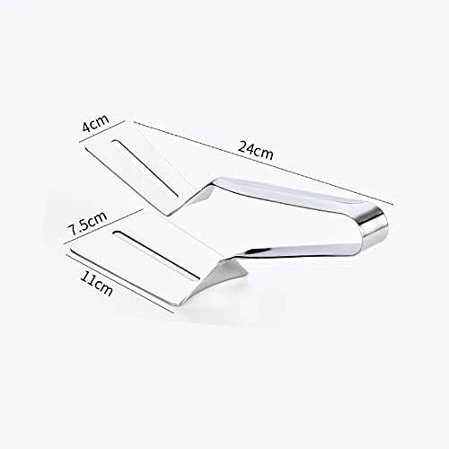 Pinzas de Cocina Pinzas para Alimentos, Pinzas de Cocina de Acero para cocinar, Barbacoa, Tijeras para Servir Pinzas Alicates para bufet,Flexibles para Usar,Tamaño:24cm