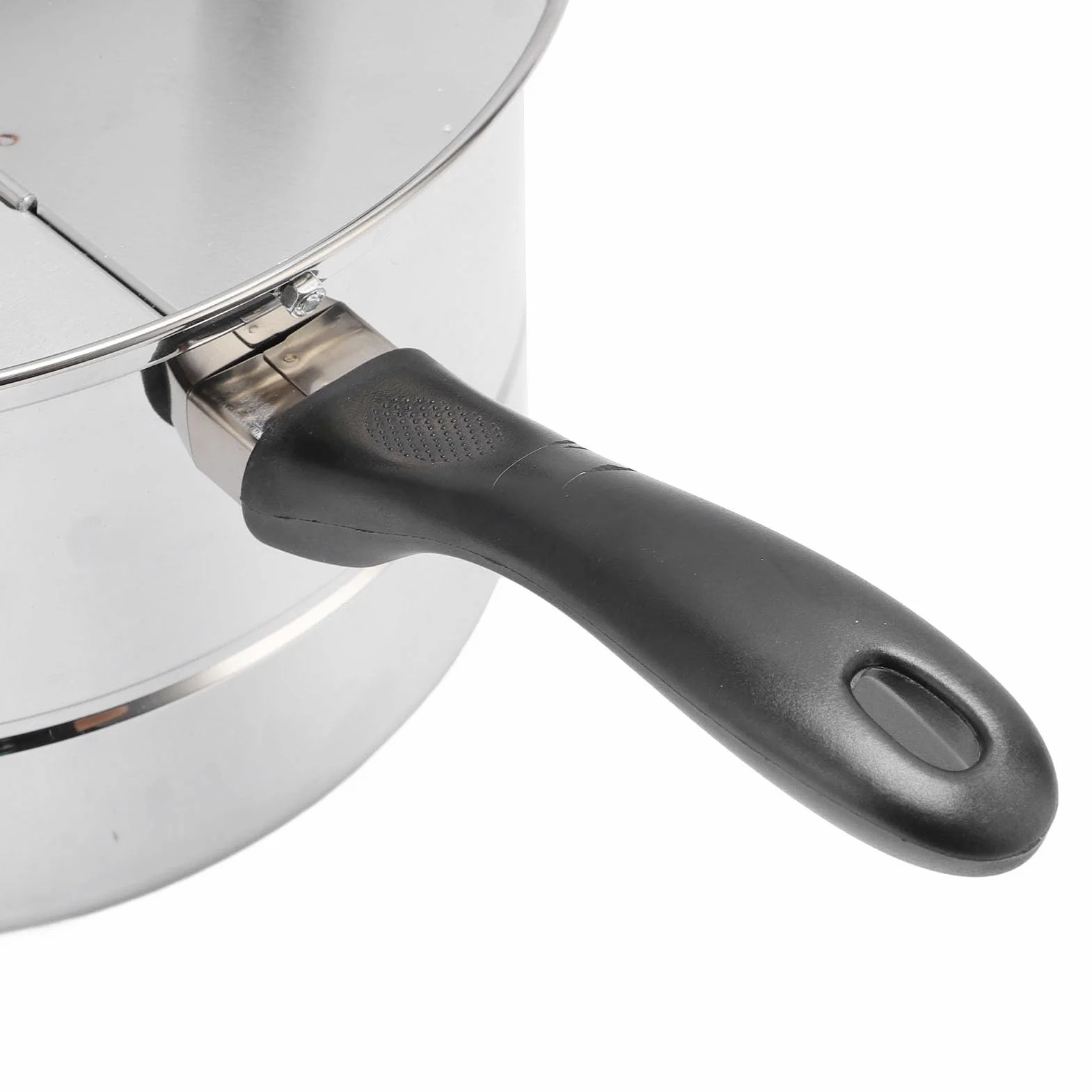 Ausla Máquina para Hacer Palomitas de Maíz en la Estufa, Palomitas de Maíz de Acero Inoxidable con Manivela, 11.0x6.5 Pulgadas para Calefacción a Gas y Eléctrica, Fácil Limpieza para Noches de Cine en