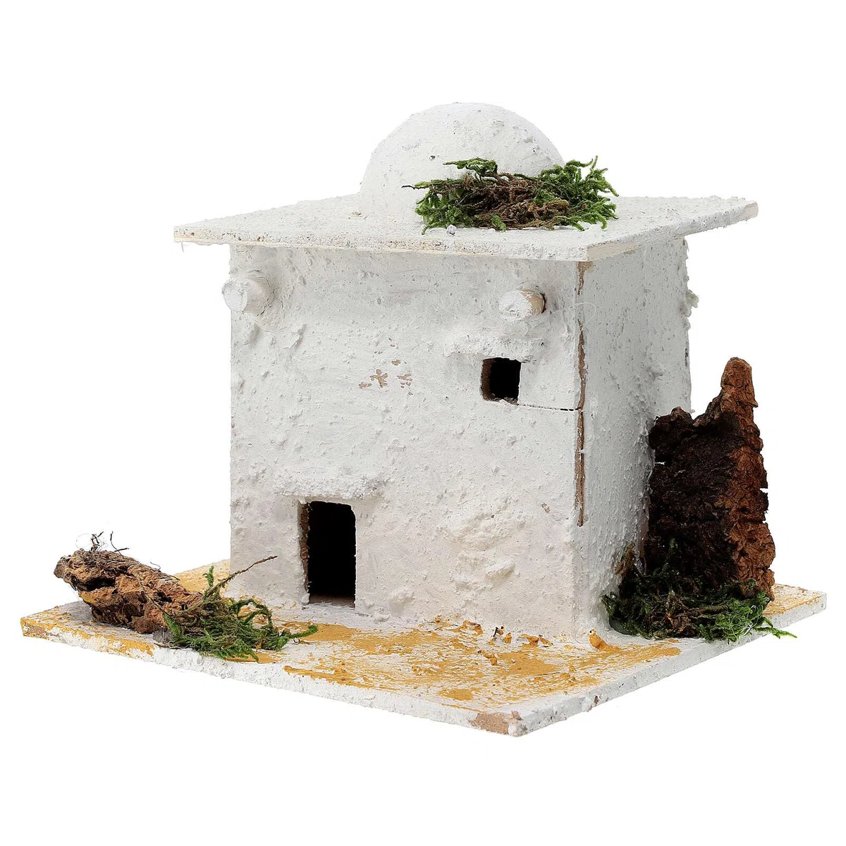 Holyart Casetta in Stile arabo con Cupola per presepe napoletano di 6 cm