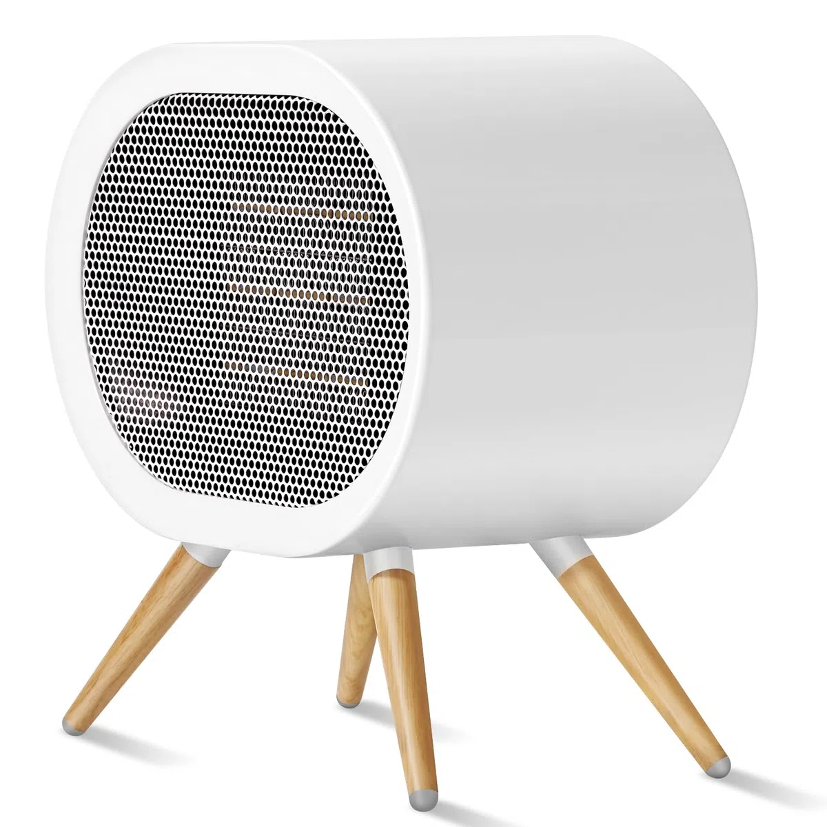Calentador de Espacio, 1000W Pequeños Calentadores de Espacio para Uso Interior, PTC Calentador de Cerámica de Calentamiento Rápido, Lindo Calentador de Espacio Portátil para Oficina.