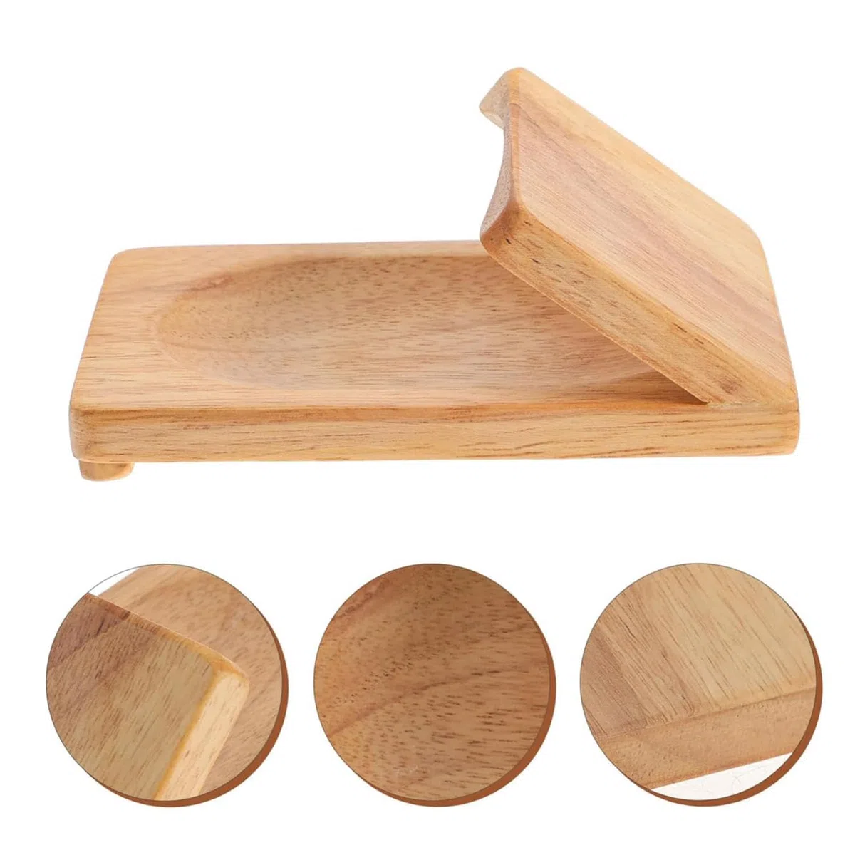 Oyster Shucking Clamp, Oyster Shucking Knife Kit, Wooden Oyster Shucking Block, Handguard Oyster Shucking Clamp Seafood Tools (2)