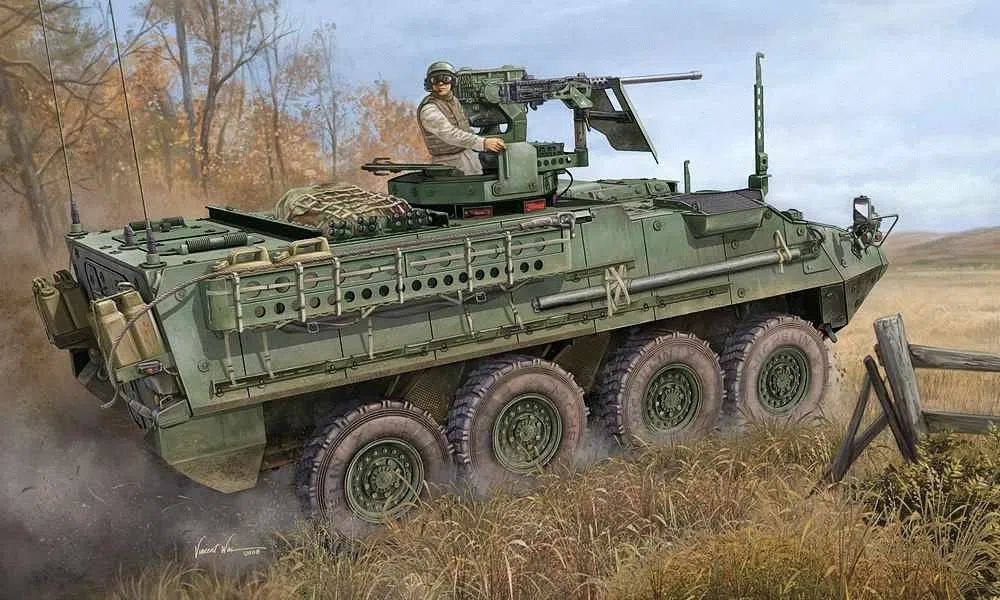 Trumpeter 00398 - M1131 Stryker FSV del ejército Estadounidense