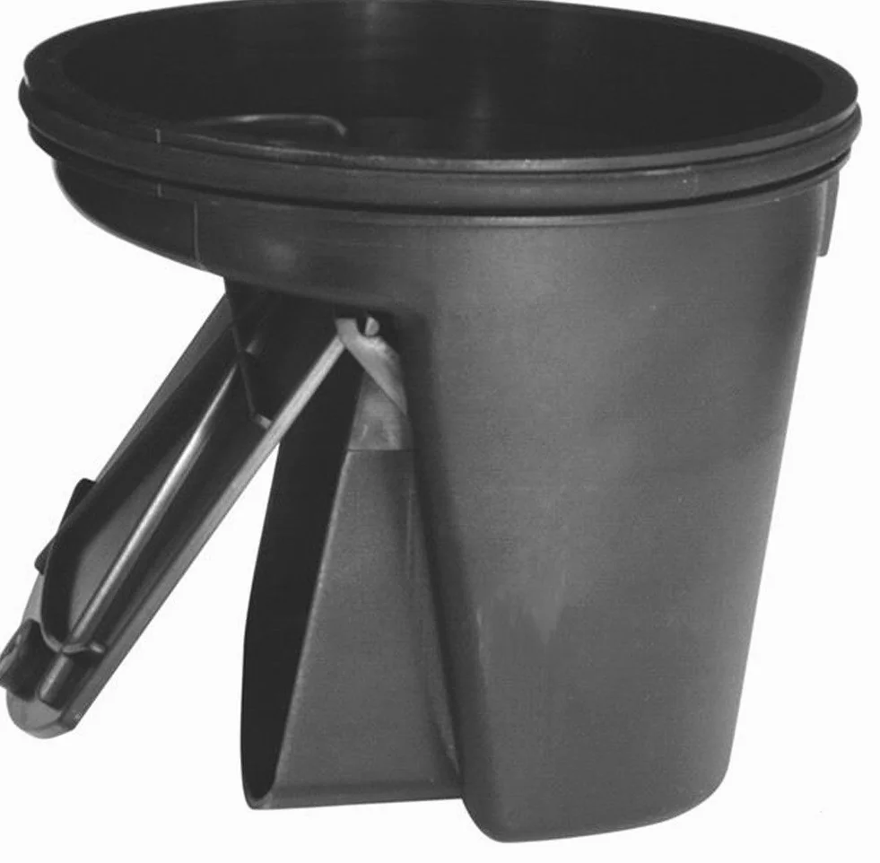 Chapa de desagüe de sótano con rejilla de plástico, carga de hasta 1500 kg, 245 x 245 mm, (328 P-z)
