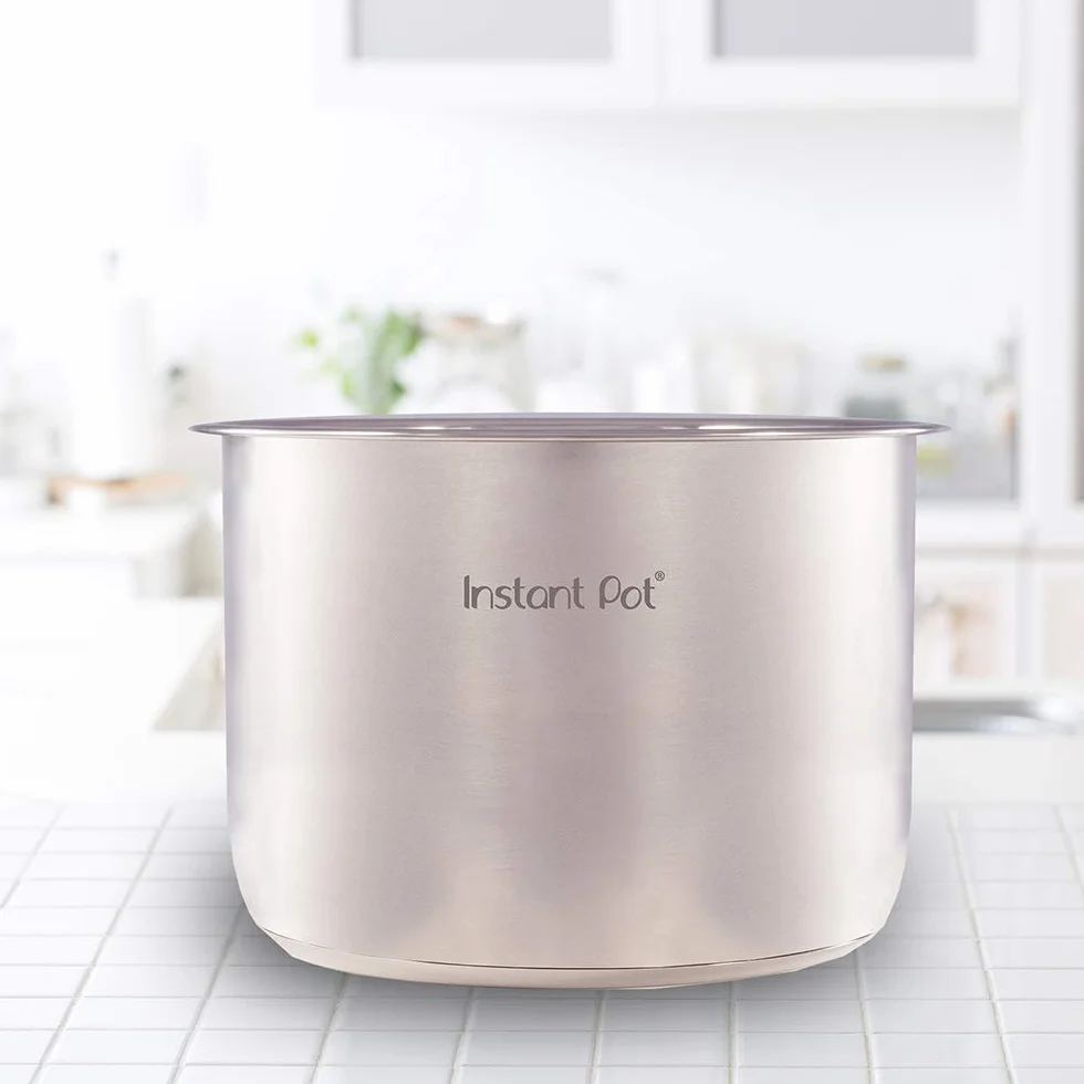 Instant Pot Olla interior de acero inoxidable, 7,6 litros