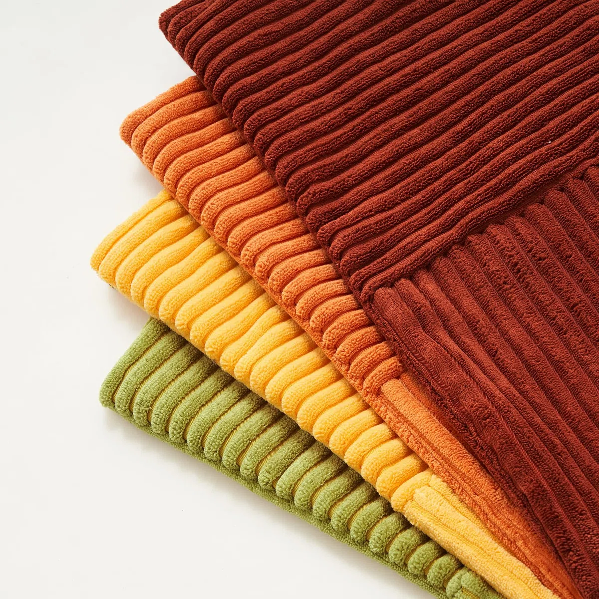 Topfinel Fundas de Cojines 40x40 Amarillo-Naranja 4 Piezas Forma de Molino Funda para Cojin Decoracion Hogar Sofa Cama Sillas Jardin Salon de Estar Dormitorio Habitación de los niños Pana Modernos