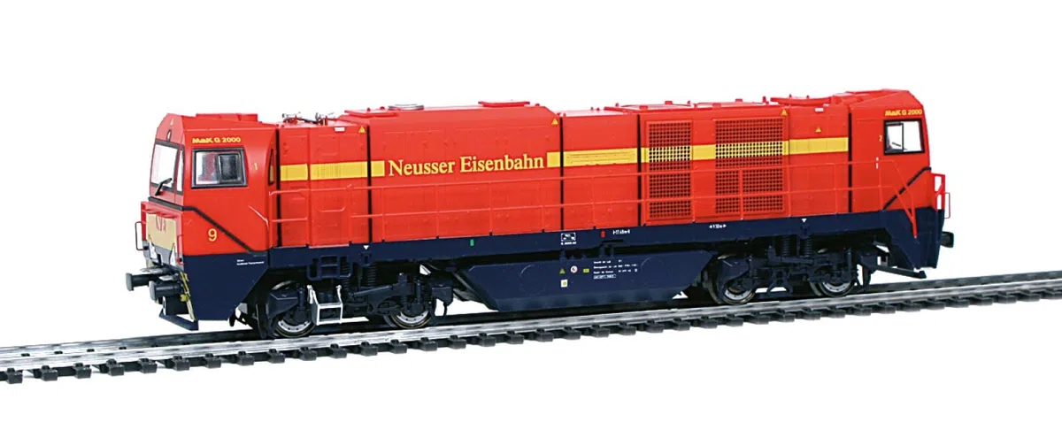 MEHANO 8812 T 277 VOSSLOH G2000 NEUSSER Locomotora, Rojo