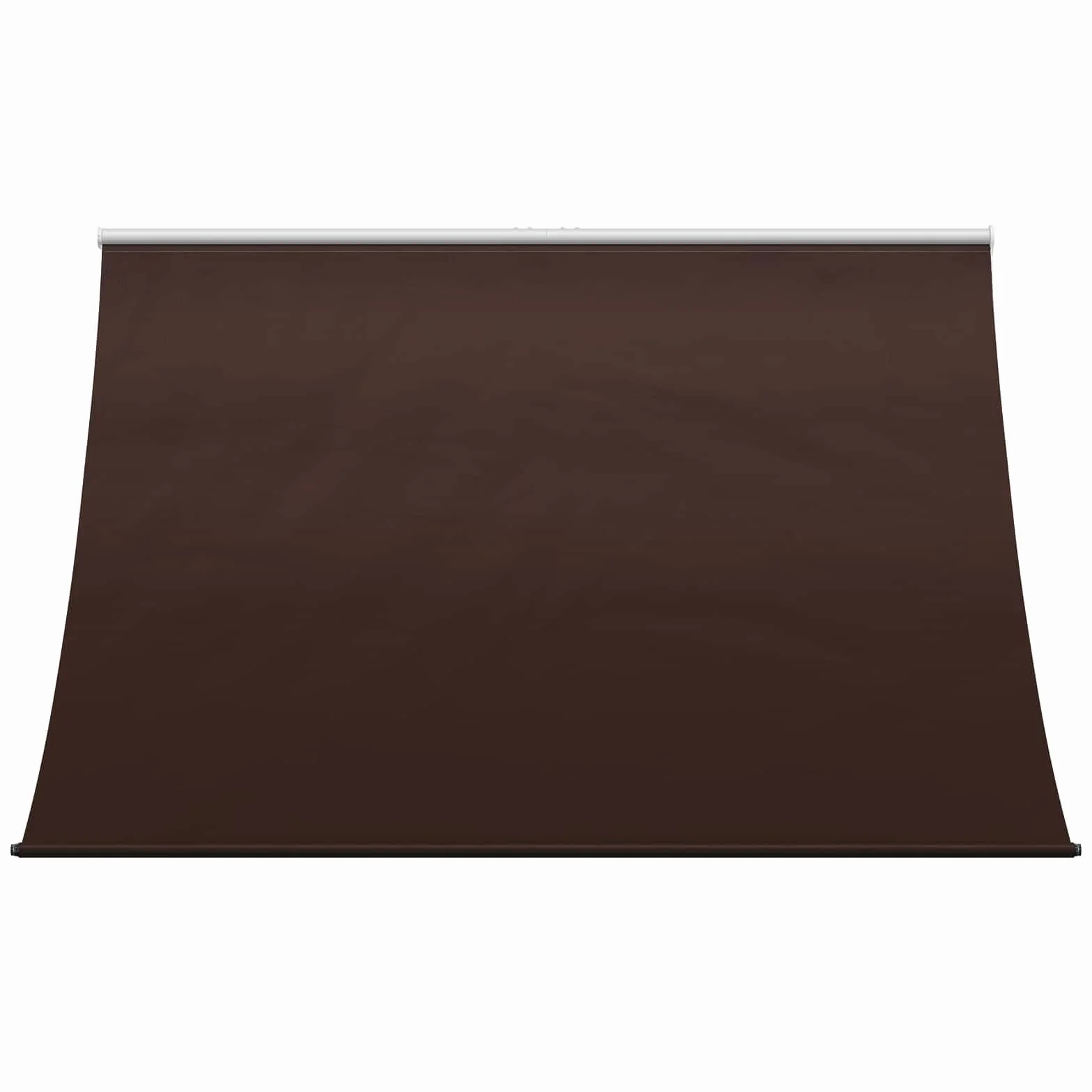 Toldo Marrón 400 x 150 cm | Altura y ángulo ajustables, poliéster 180 g/m2 con revestimiento de PU, marco de acero, impermeable