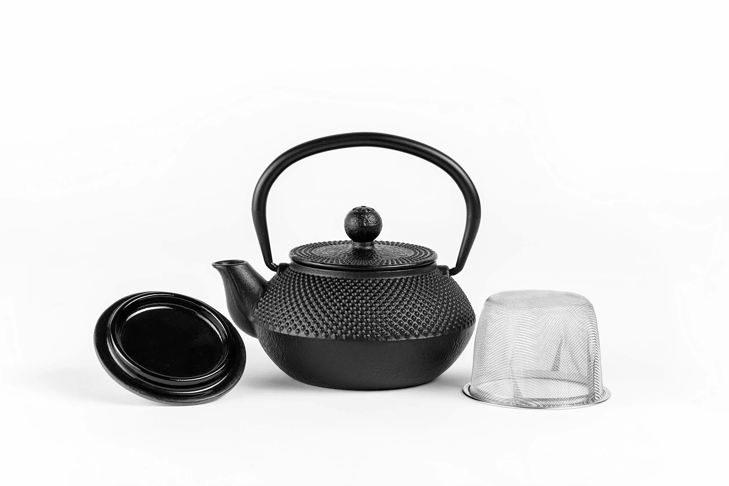 vier M150243 - Tetera de Hierro colado 0.60 l Negra