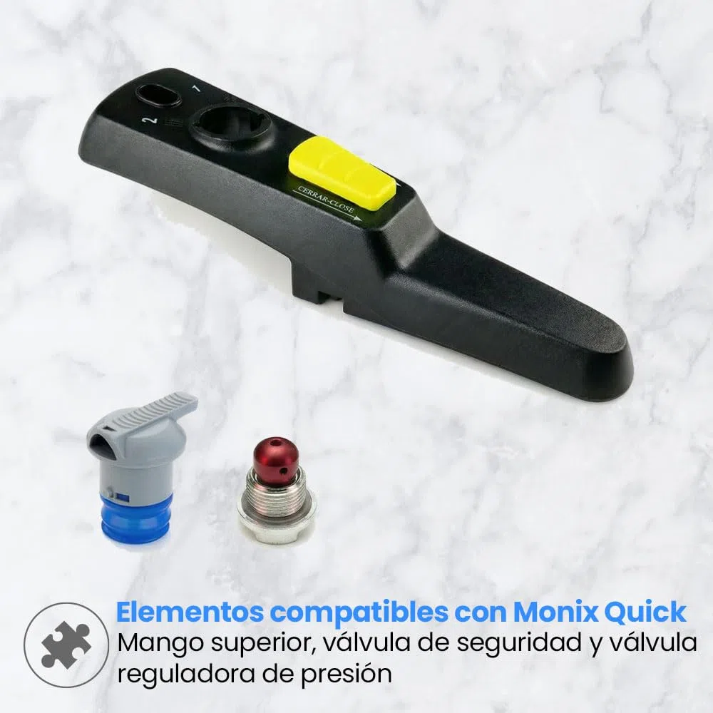 Anakel Home Pack Mango Superior con Válvula Reguladora de Presión y Válvula de Seguridad para Olla Express Monix Quick