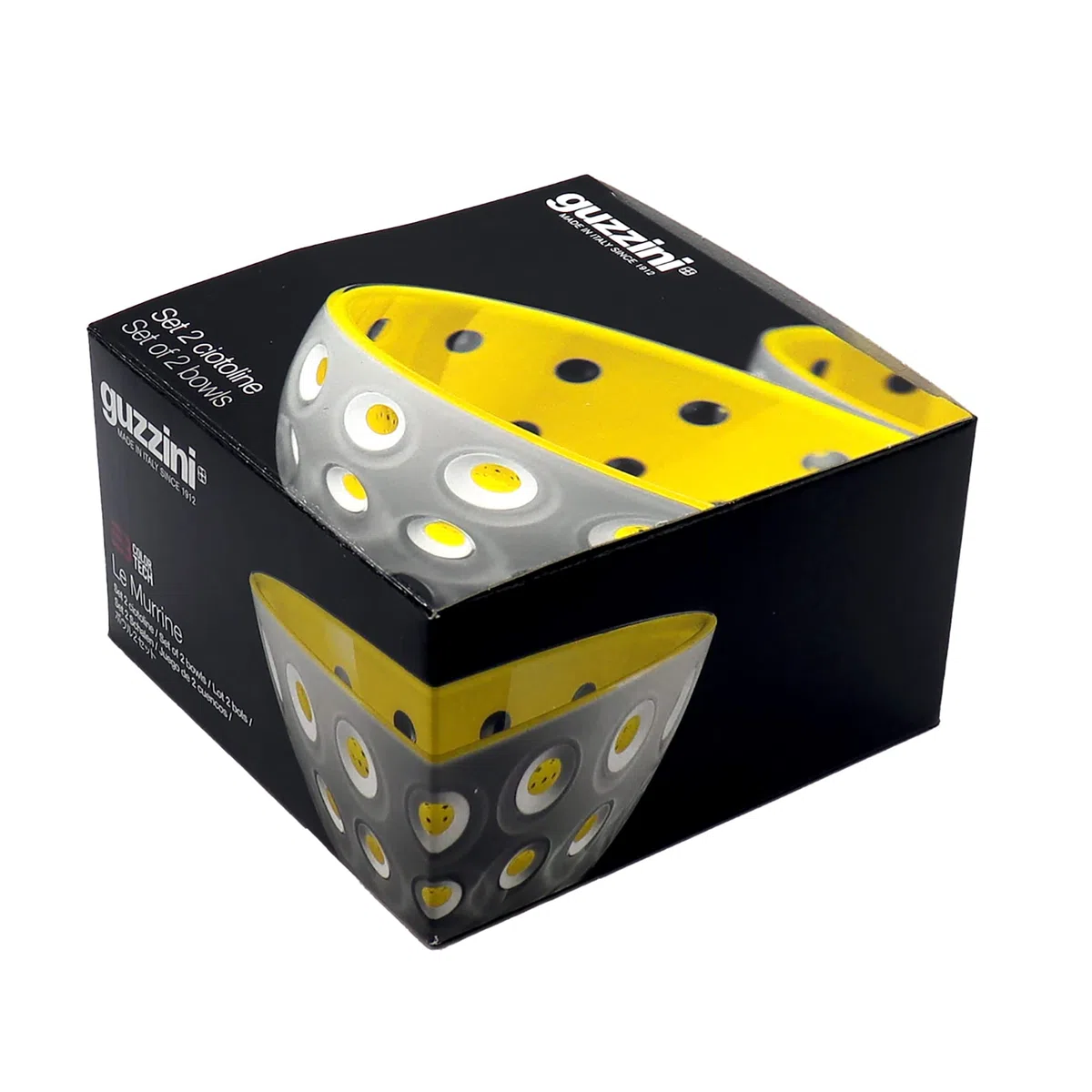 Guzzini 8008392300991 Le - Lote de 2 Bolas (12 cm)