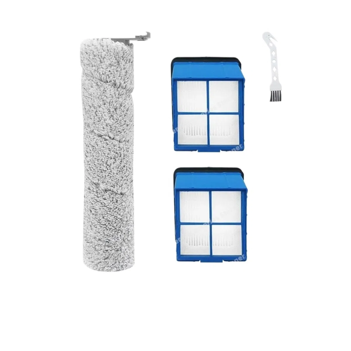 Cepillo de rodillo y filtro compatible con Bissell 3882 3883 3967F 3970F | Cepillo giratorio y filtro de plástico ABS duradero, disponible en múltiples especificaciones,(Set I)