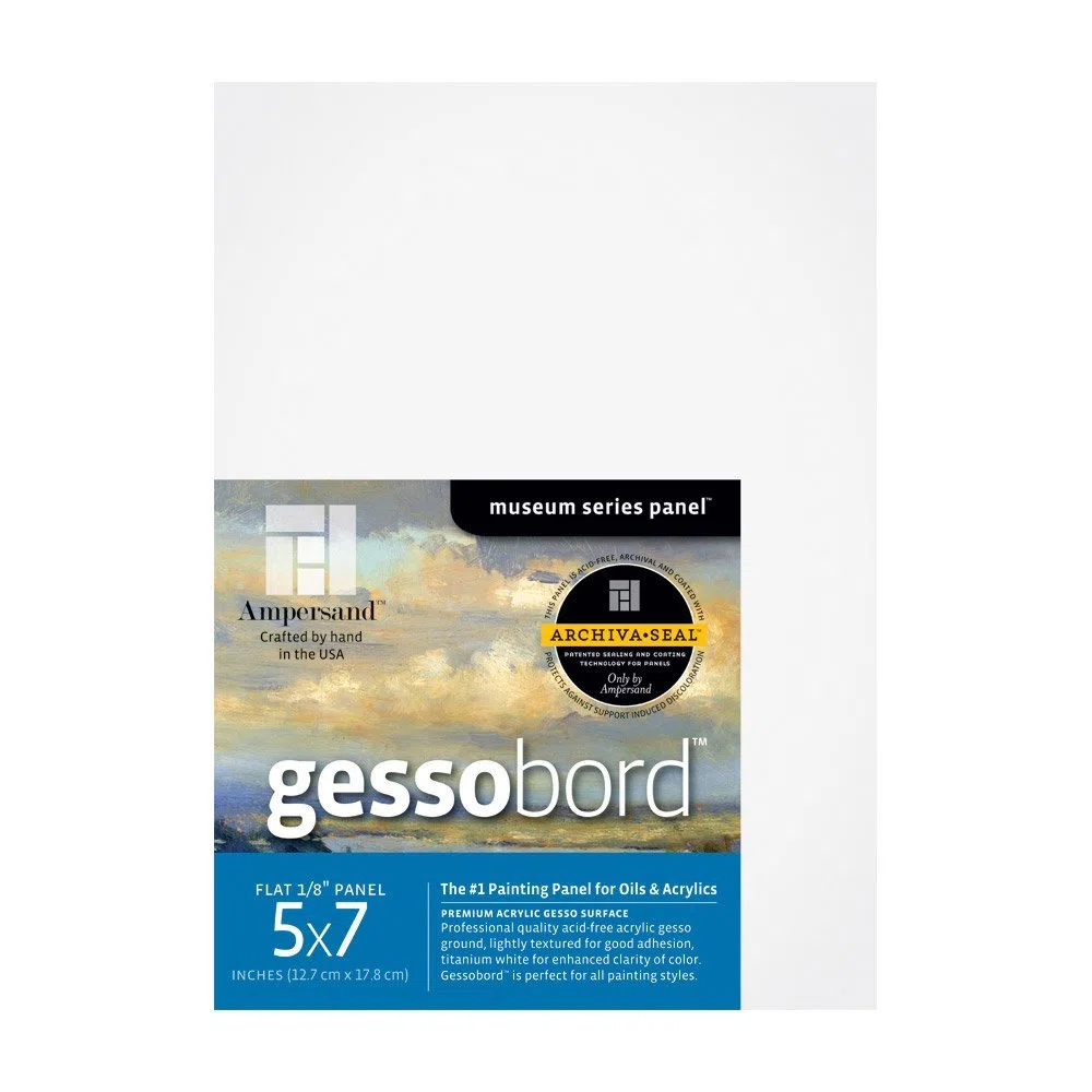 Ampersand Gessobord 5X7 3/Pack