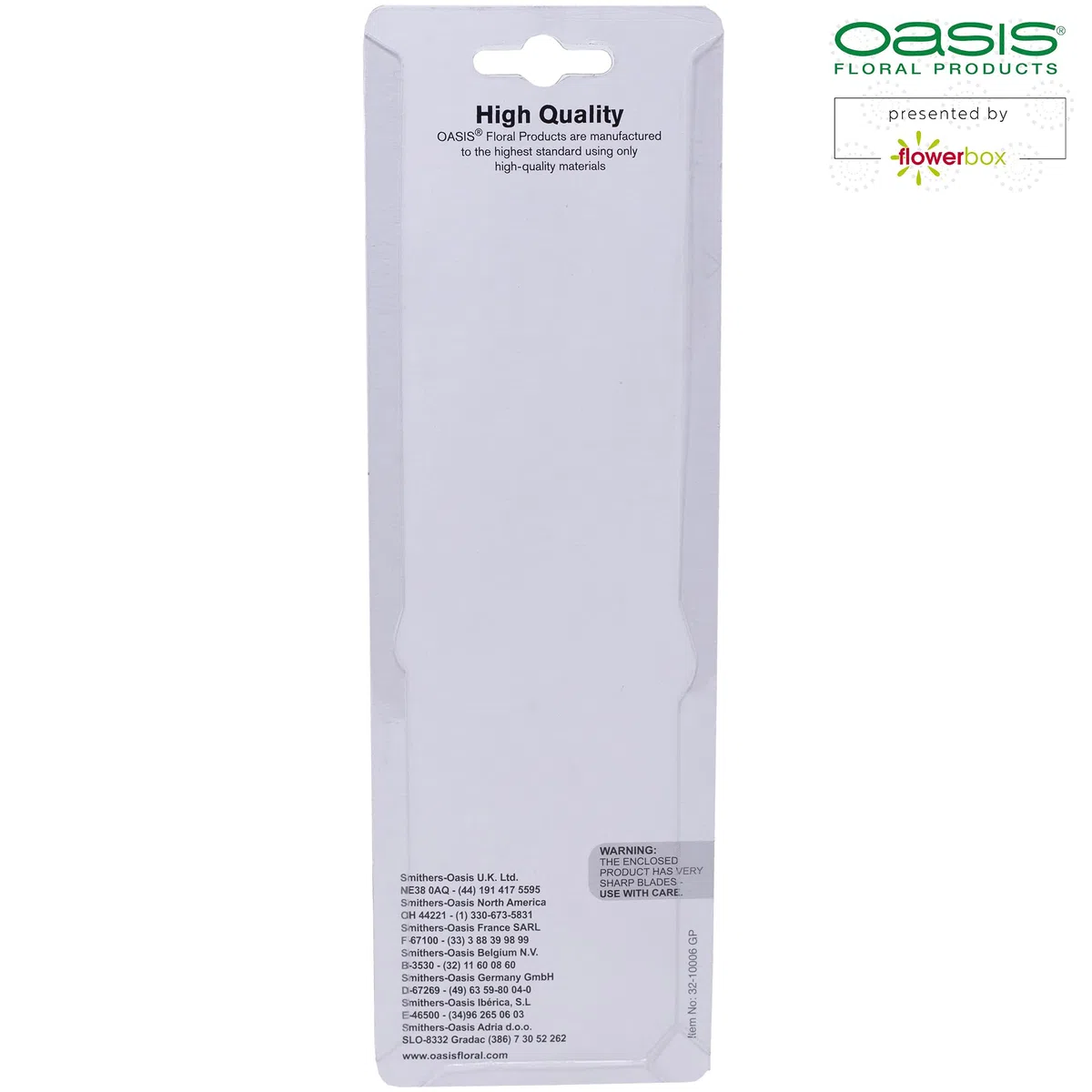 OASIS® - Tijeras para flores (170 mm, 1 unidad)