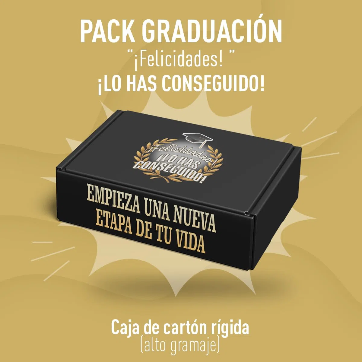 LINFORMAL Pack Regalo Graduación Chica, Regalo de Graduación Original con Taza Graduación y Osito con Camiseta “Feliz Graduación”, Detalle para Graduada, ESO, Bachillerato o Universidad