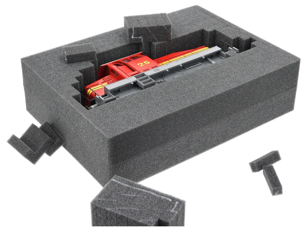Feldherr Maletín Eurobox 40 x 30 x 28,5 cm con Tapa abatible y Espuma para Recoger y desplumar, Juego Completo para Transportar y Proteger Equipos de Forma Segura