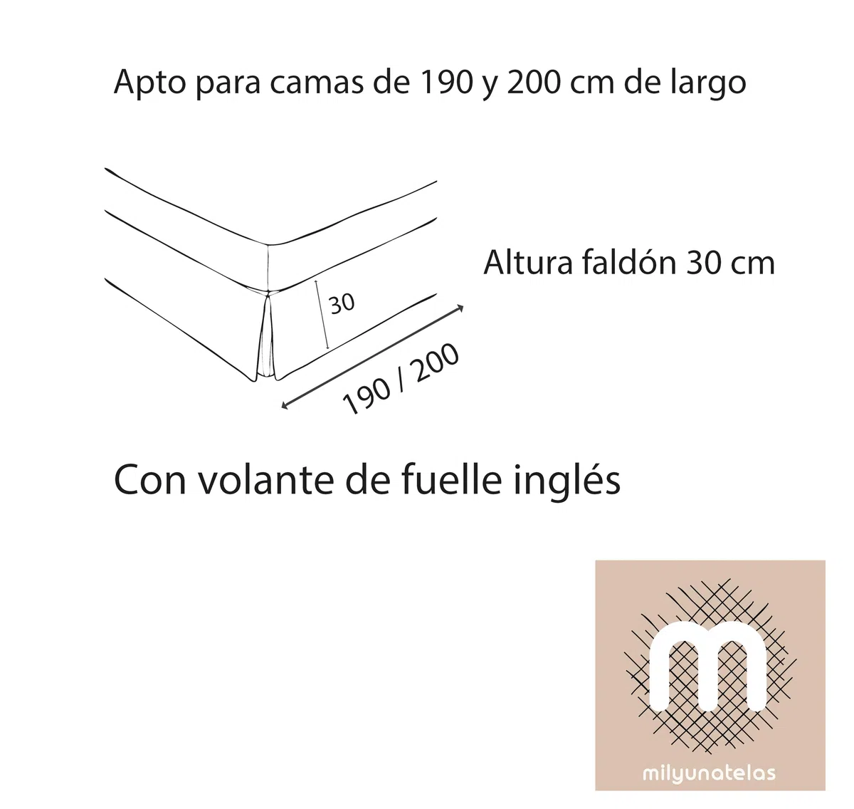 MILYUNATELAS - Cubre Canapé Sue - Color Gris - Medida 135x190/200 cm - Lavable - Fabricado en España