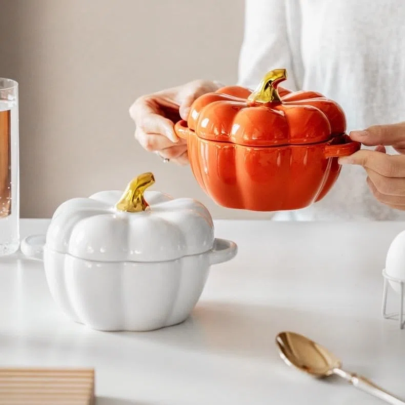 - Olla de cerámica para calabaza, olla con forma de calabaza, olla holandesa con tapa, olla de sopa de calabaza, olla de calabaza, olla de calabaza, olla de calabaza, olla de calabaza