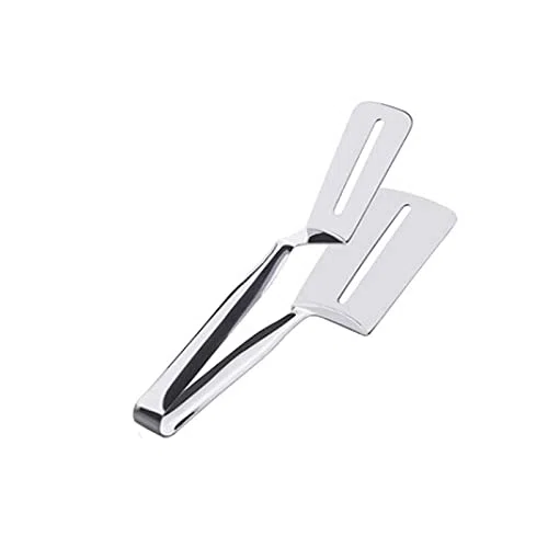 Pinzas de Cocina Pinzas para Alimentos, Pinzas de Cocina de Acero para cocinar, Barbacoa, Tijeras para Servir Pinzas Alicates para bufet,Flexibles para Usar,Tamaño:24cm