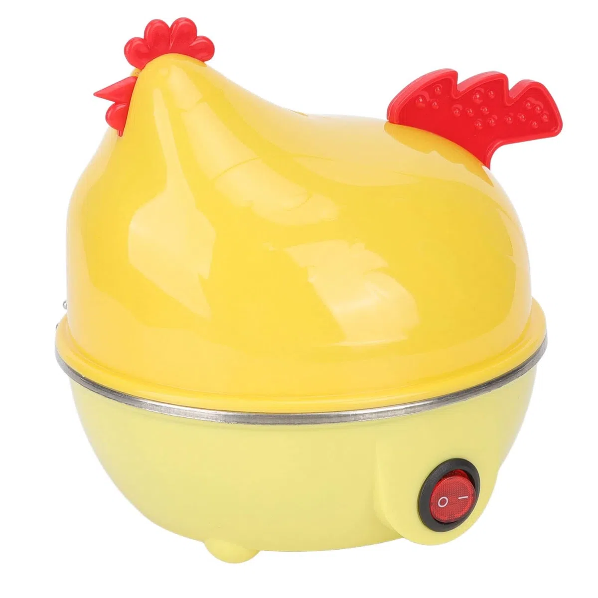 Cocedor Eléctrico de Huevos, 7 Huevos, Apagado Automático, 220V, Mini Máquina para Desayuno