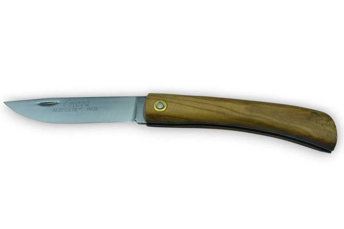 Navaja Celaya Campera Madera Olivo (7,5 cm hoja)