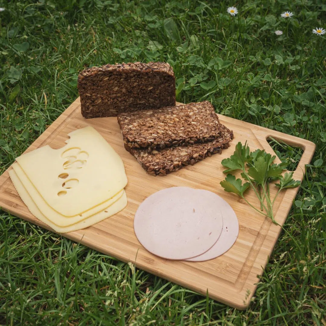 pandoo Tabla de cortar de bambú, tabla de cortar madera, utensilios de cocina, tabla de madera, juego de tablas de cortar, tabla de cortar, tabla de servir, tablas de madera, accesorios de cocina,