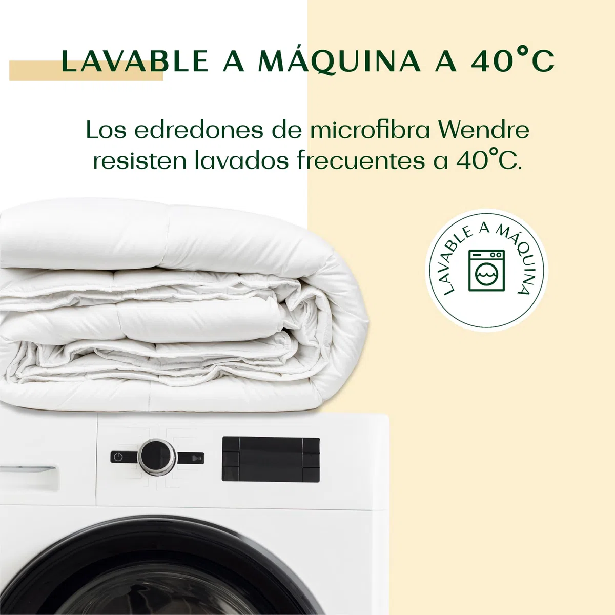 Wendre Edredón Verano 240x260 cm – Cama 180 – Extra Ligero 100 g/m² Transpirable – Nórdico de Verano Certificado Oeko-Tex