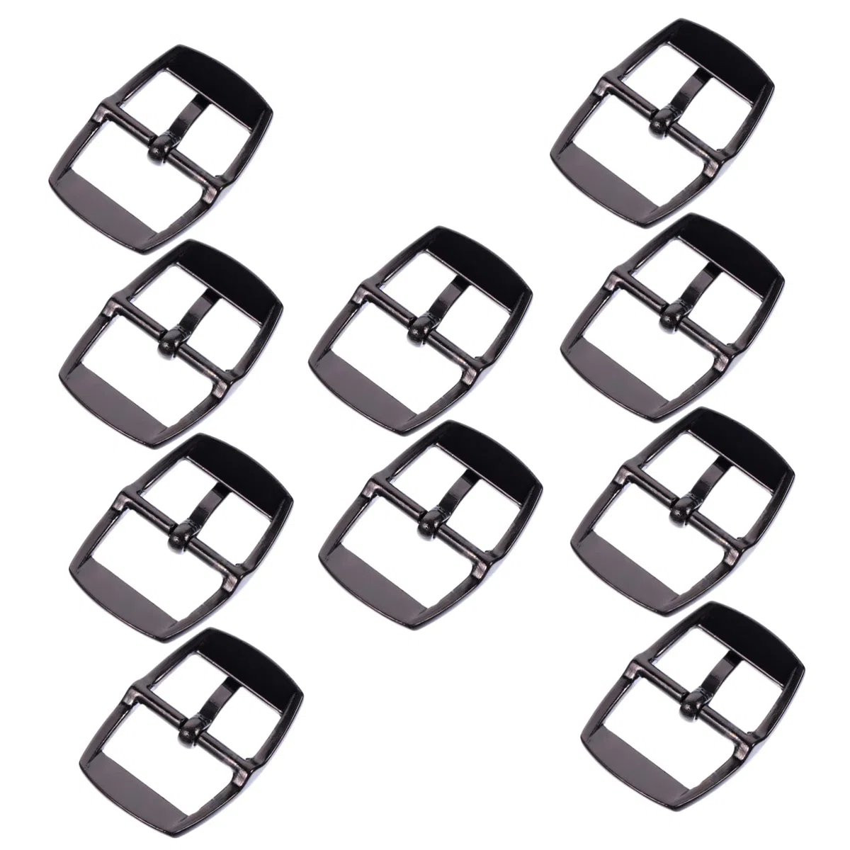 20 Piezas Hebilla De Cinturón Zapatos Hebillas De Bricolaje Suministros De Ropa DIY Hebillas De Mochilas Hebilla De Repuesto Para Cinturón Generales Bolsa De Repuesto