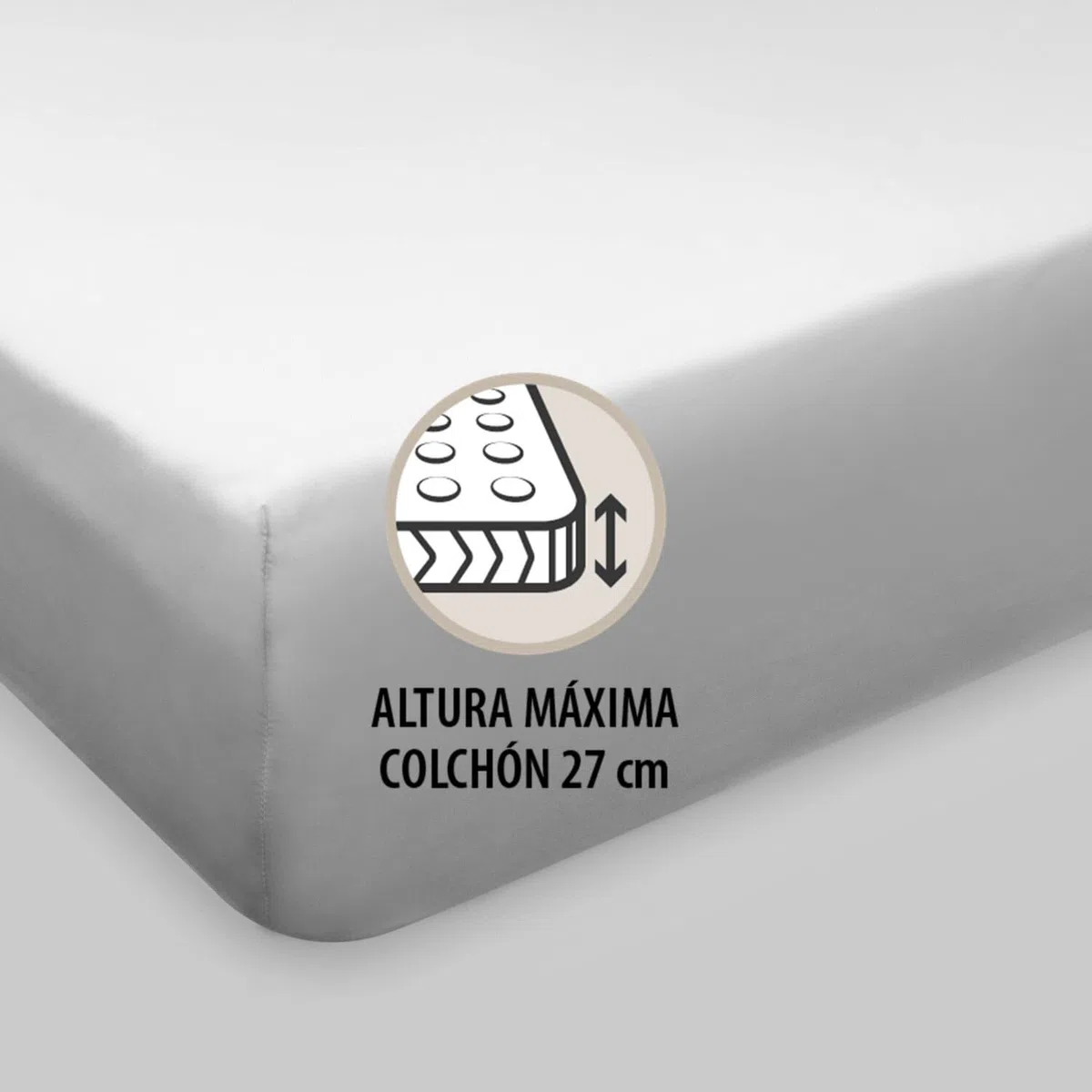 Burrito Blanco Juegos de sábanas hostelería, algodón T12