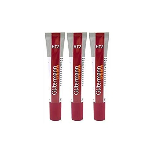 GÜTERMANN - Lote de 3 adhesivos para tejido HT2, 30 g, transparente