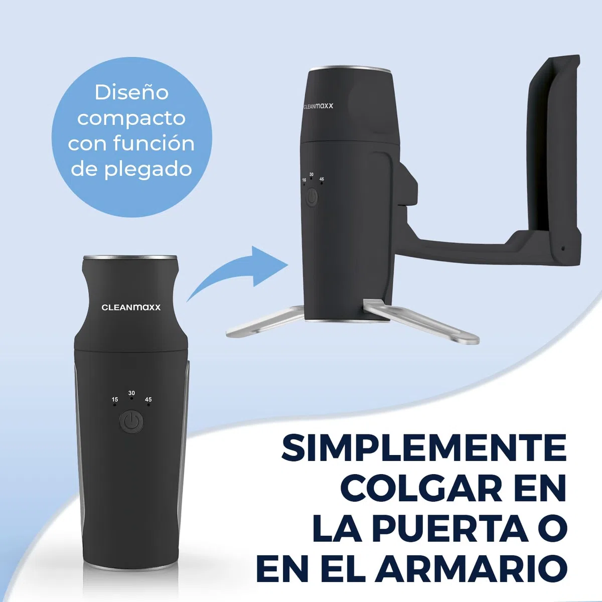 CLEANmaxx Planchado automático de camisas PRO | Sostituisce il ferro da stiro, l'asse da stiro e la vaporiera | Apparecchio per la stiratura di camicie, camicette e T-shirt | Innovativo ed efficiente
