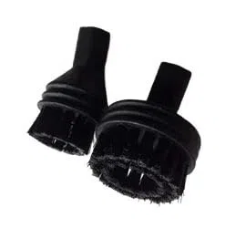 Limpiador a vapor WJ528/WJ538, cepillo redondo grande y pequeño, 2 uds
