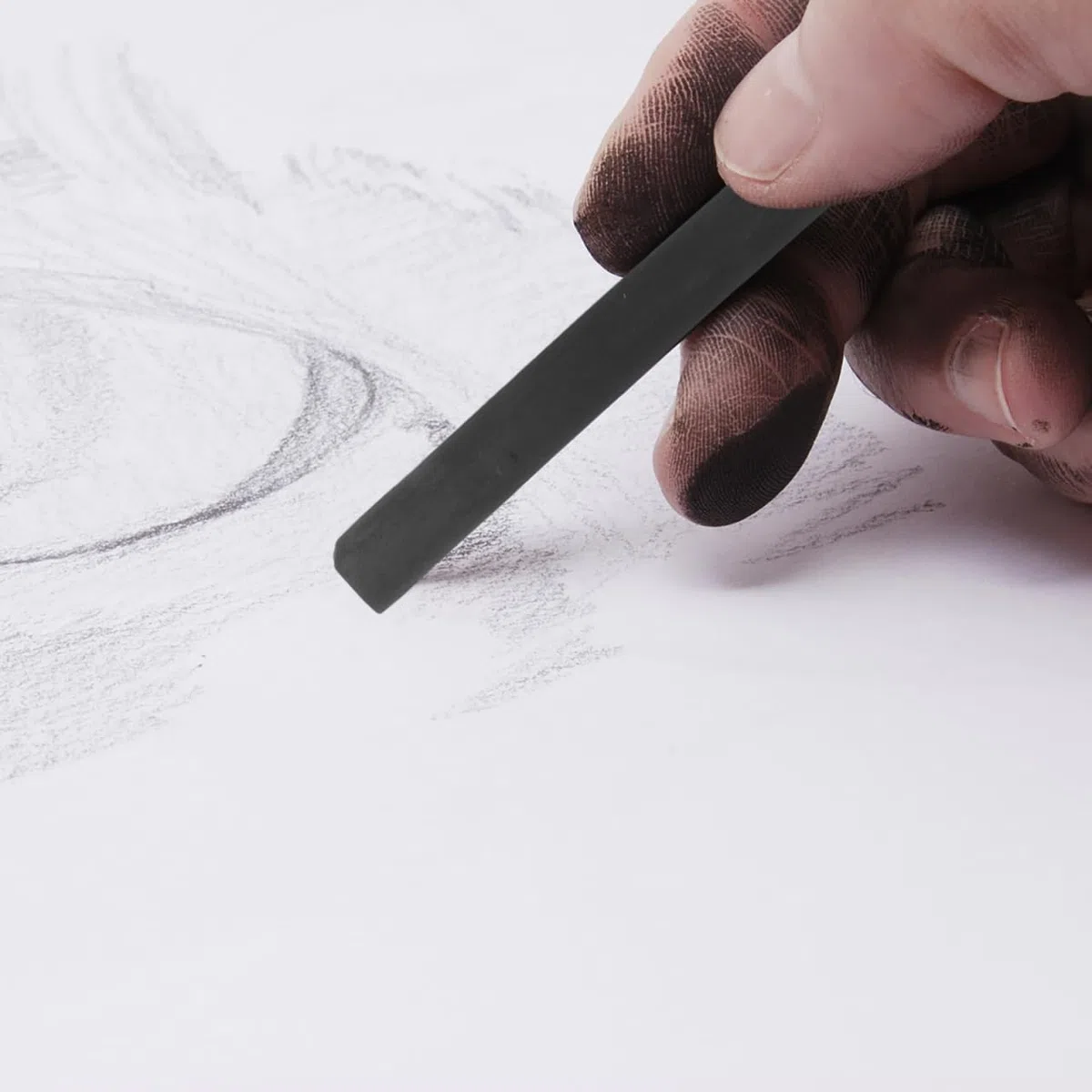 Operitacx Palitos De Carboncillo De Sauce Comprimido 4.72In Para Bocetos Y Sombreado Carboncillo Dibujo Profesional Duradero 20 Barras Para Artistas Y Manualidades
