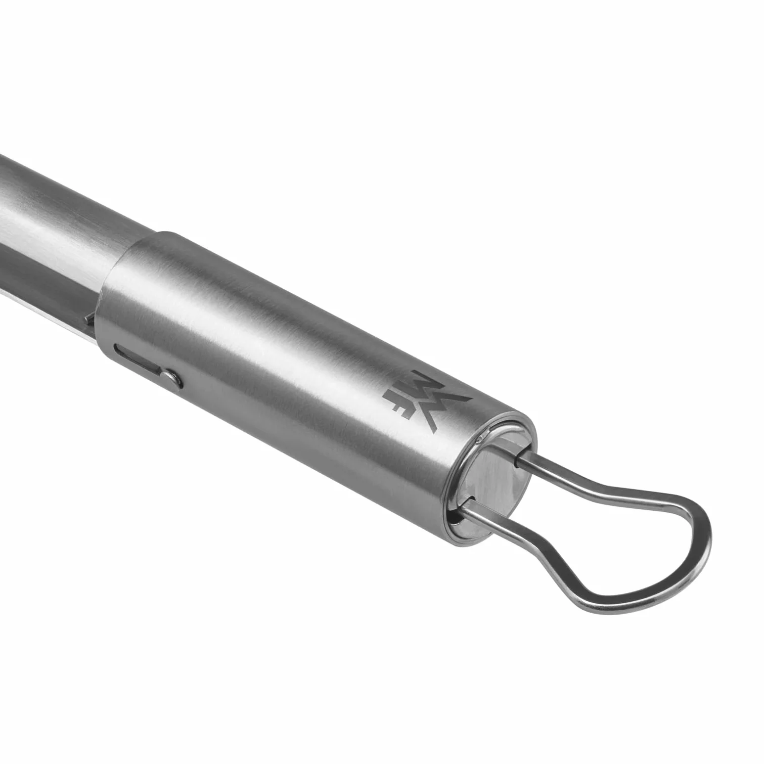 WMF BBQ - Pinzas para Barbacoa 32,5 cm, Pinzas para filetes, Pescado, Verduras, con Mecanismo de Bloqueo para Ahorro de Espacio, Acero Inoxidable Cromargan 18/10, Apto para lavavajillas