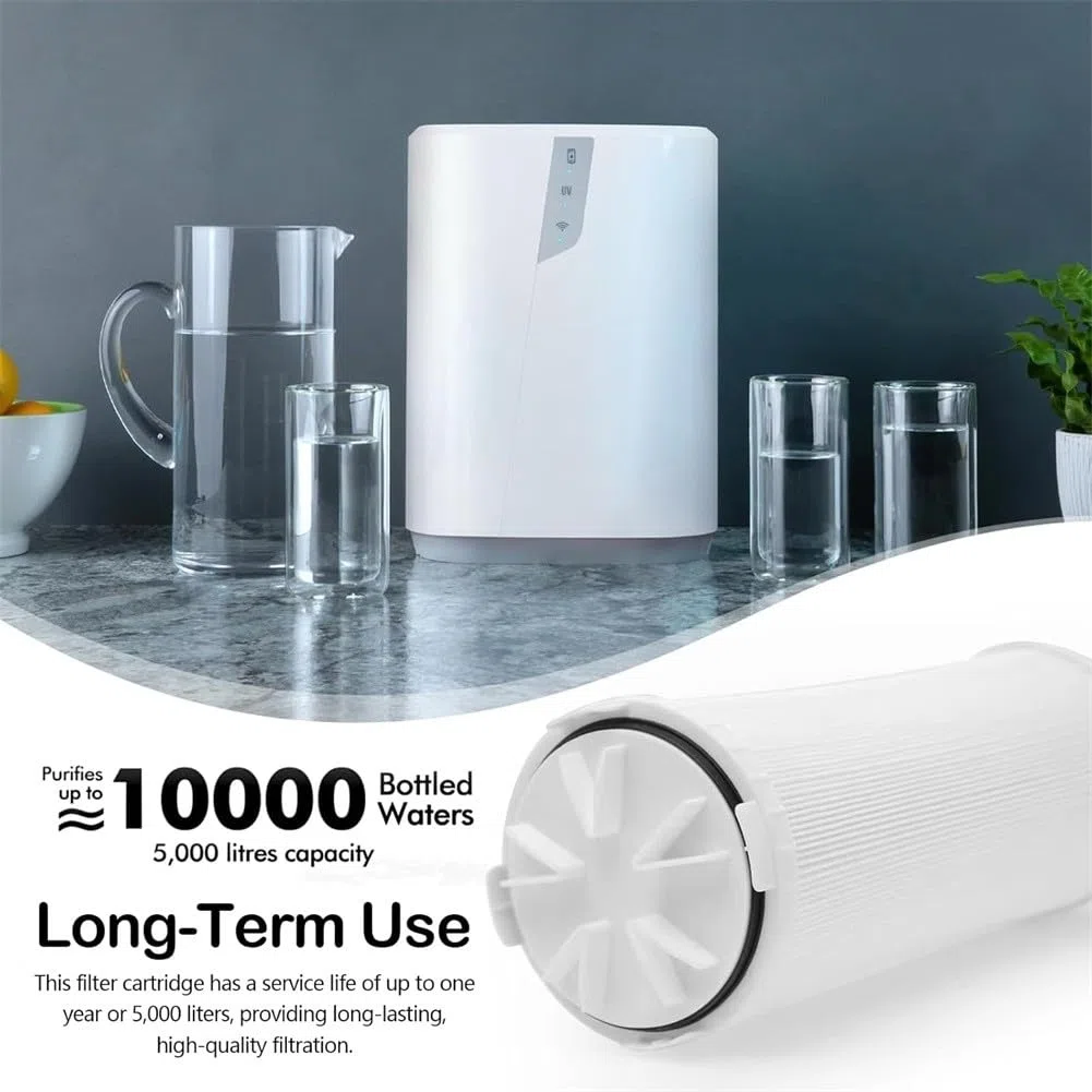 Cartucho de filtro de agua eSpring E3, filtración de 3 etapas con tela no tejida, precisión 02, volumen de 5000 L