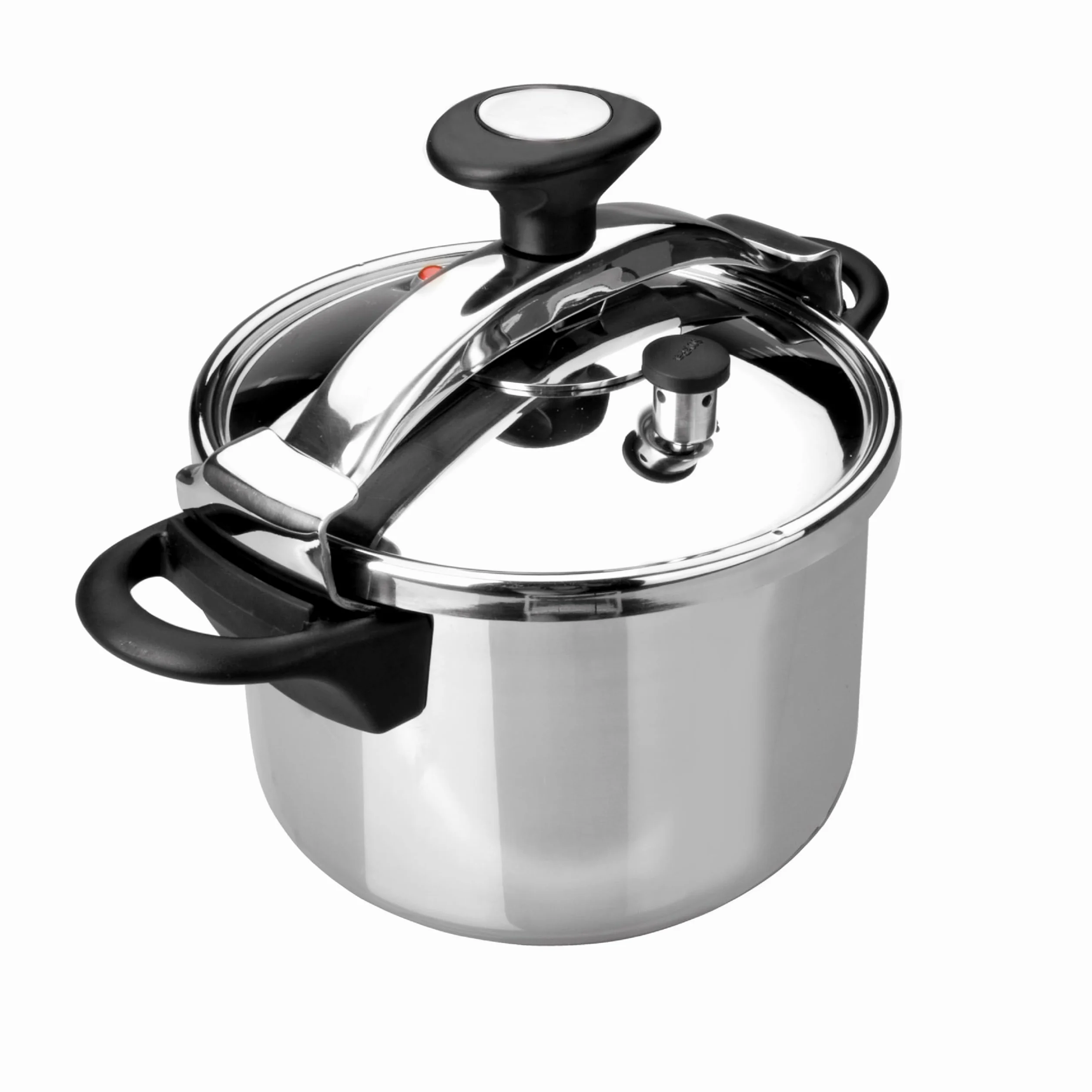 Lacor 71878 - Olla a presión Classic, Acero inoxidable 18/10, Apta | En acero inox 18/10, para cocidos y grandes cantidades; apto para inducción, con 8 L de capacidad, para tu cocina cada día