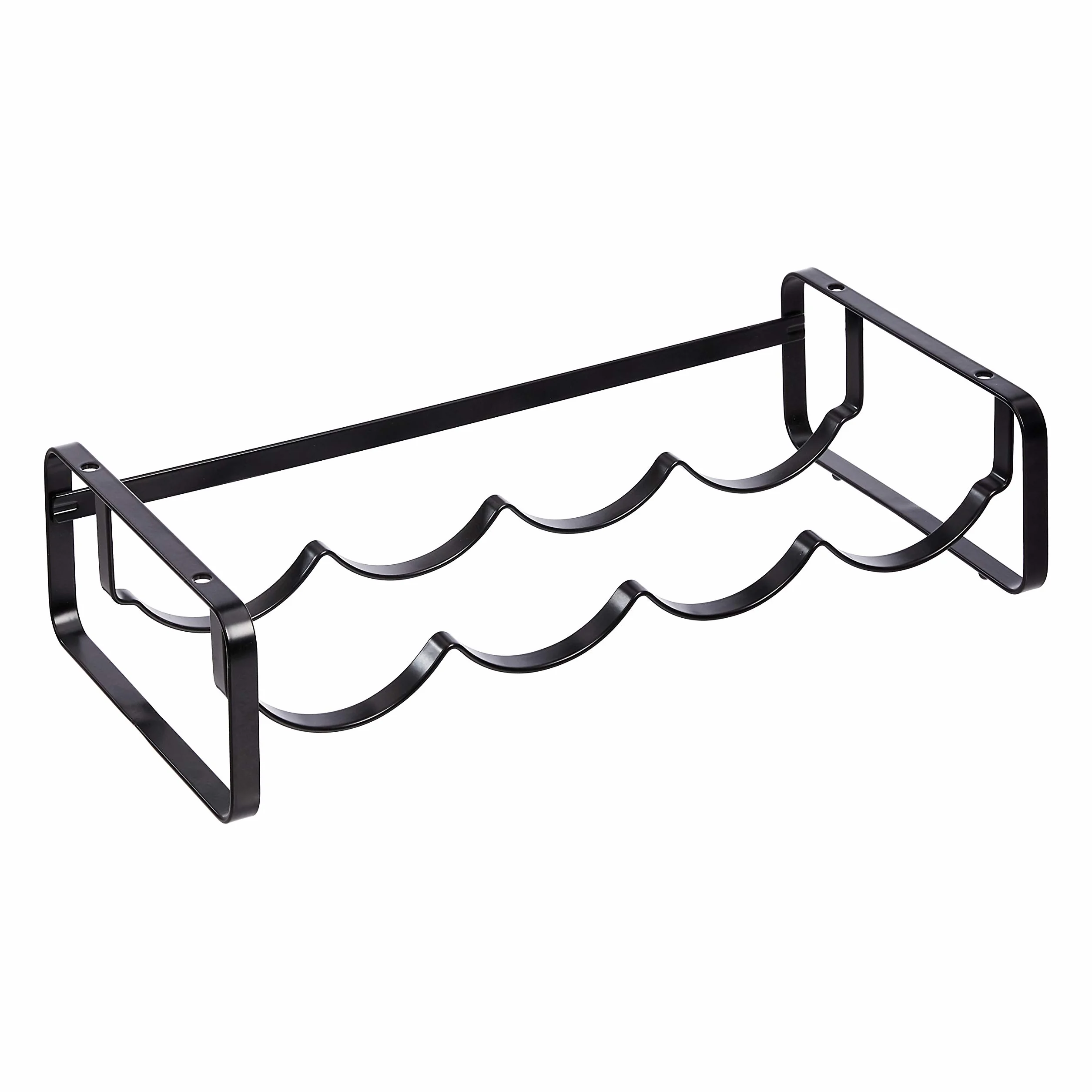Amazon Basics Botellero apilable de mesa, Negro