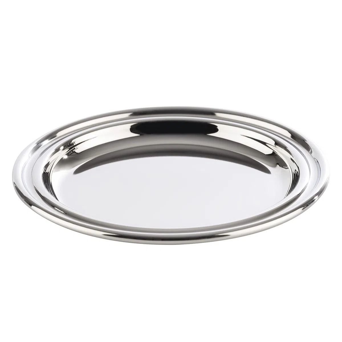 APS 35711 laminado en 6 posavasos para gafas, Ø 10 cm, 18/8 inoxidable, pulido, de alta resistencia, frontera