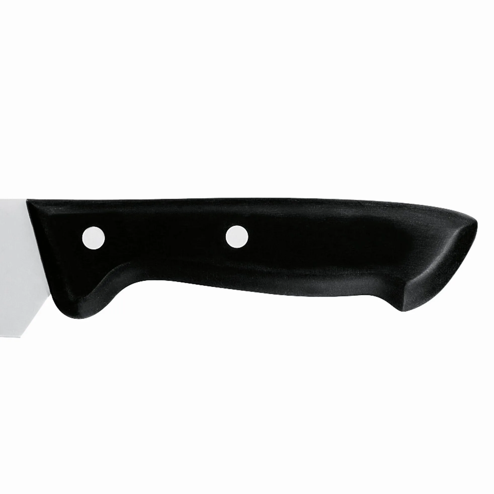 WMF Classic Line - Cuchillo de preparación de 27 cm, Hoja de Acero Especial, Mango de Plástico Negro, Hoja de 14 cm