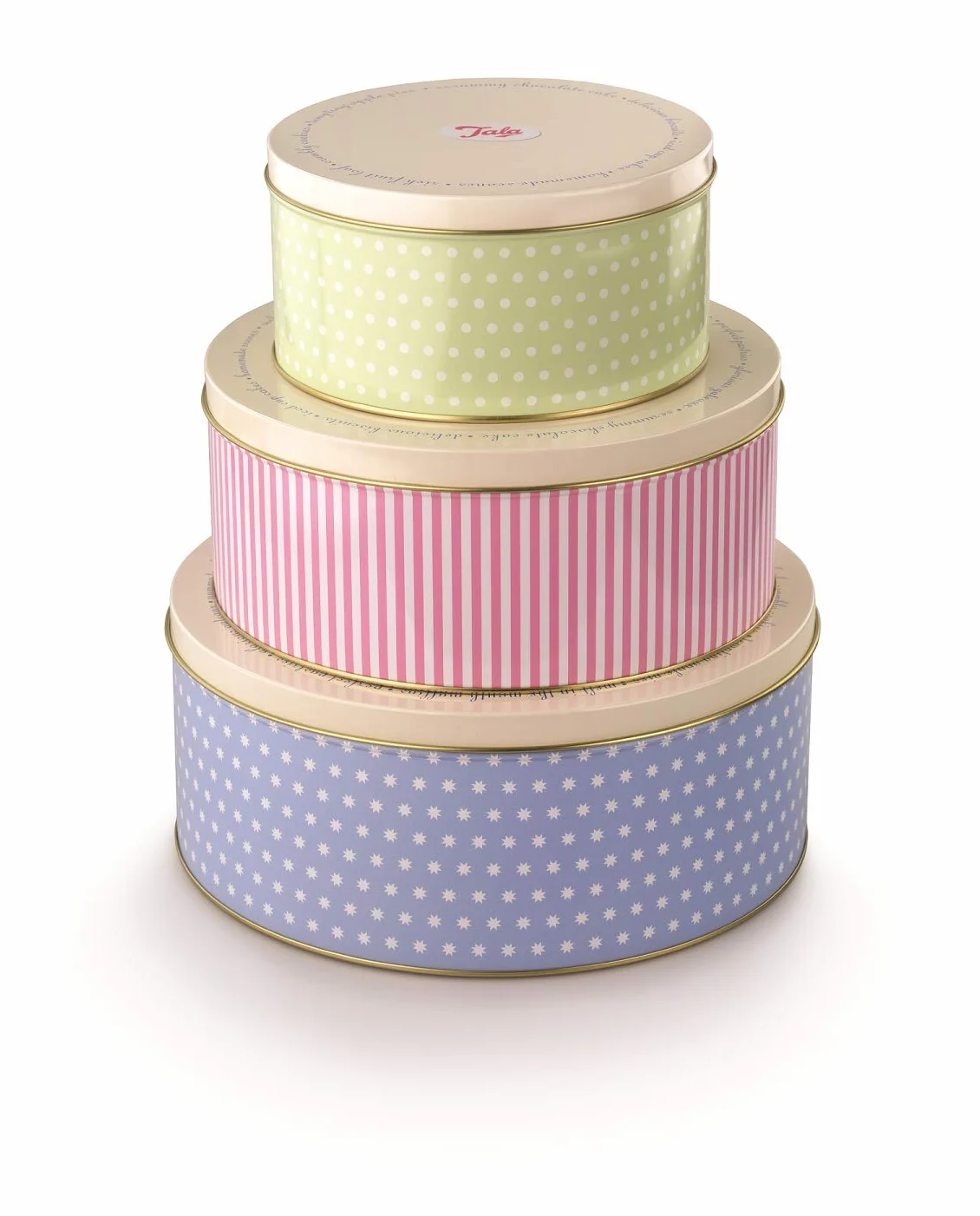 Tala Retro 1950/003 - Set De 3 Cajas Tala