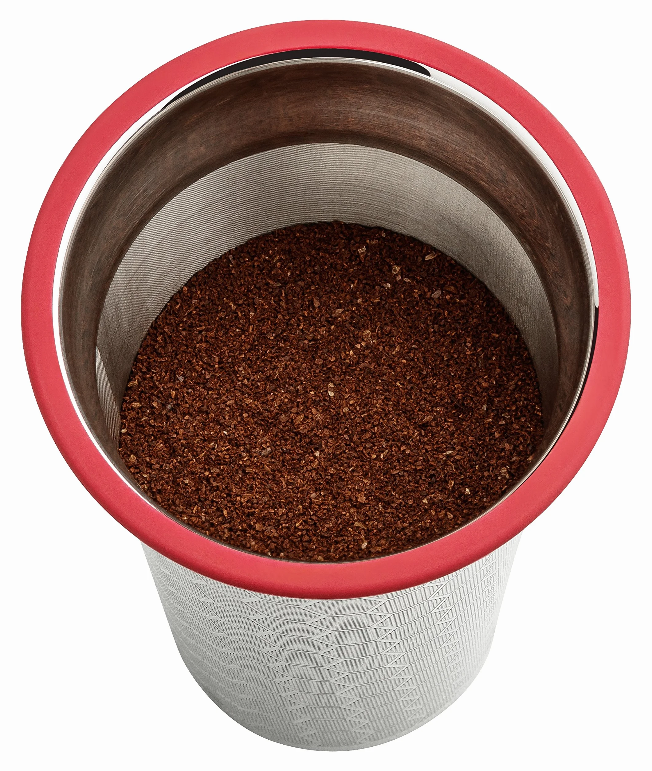 dripdrip Brewjar Cold Brew Coffee Jar, cafetera profesional para café frío – libre de plástico, filtro ultrafino de doble capa de acero inoxidable (1 litro)