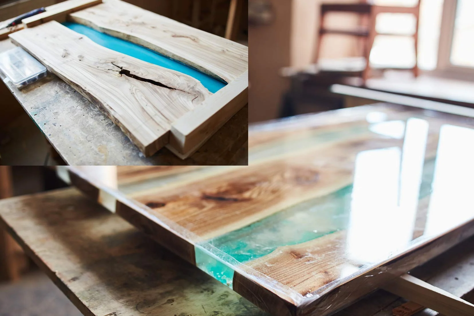 10,5 kg Resina epoxi 2C + guantes, dos componentes Madera Cristal Transparente para laminar Resina de epoxy para mesa suelo Terra Acuario Formas Diseño UV Estable adhesivo
