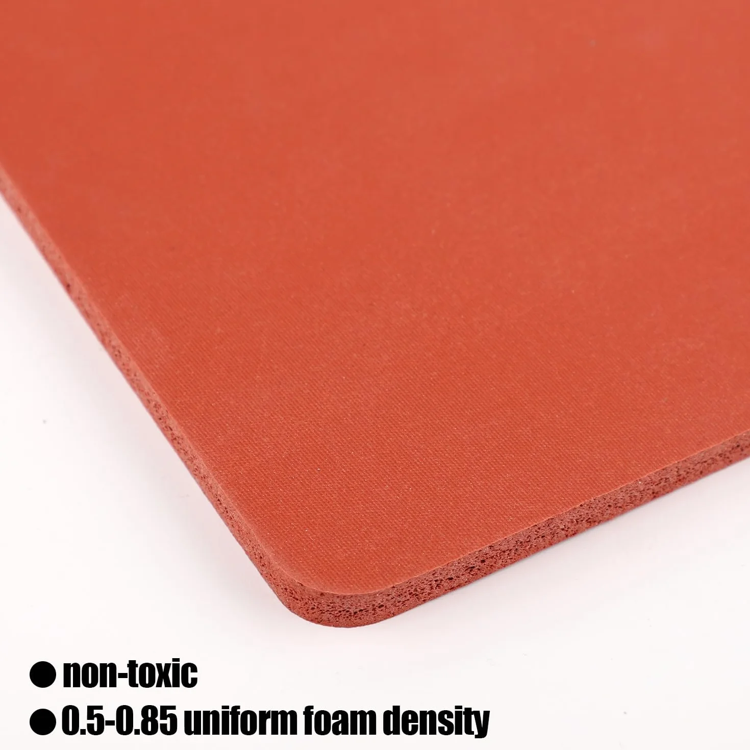 Almohadilla de Prensa de Calor 38x38cm, Resistente al Calor Estera de Prensa de Calor 0,8cm de Grosor Doble Cara Ignífuga Heat Press Mat para Planchar Manualidades y Transferencia Aislamiento