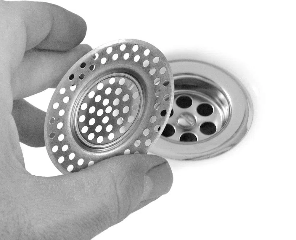 S&M 323218 Rejilla Acero Inoxidable Para Desagüe De Fregadero De Cocina Y/O Baño, Ø80 X 50 Mm, Cromado