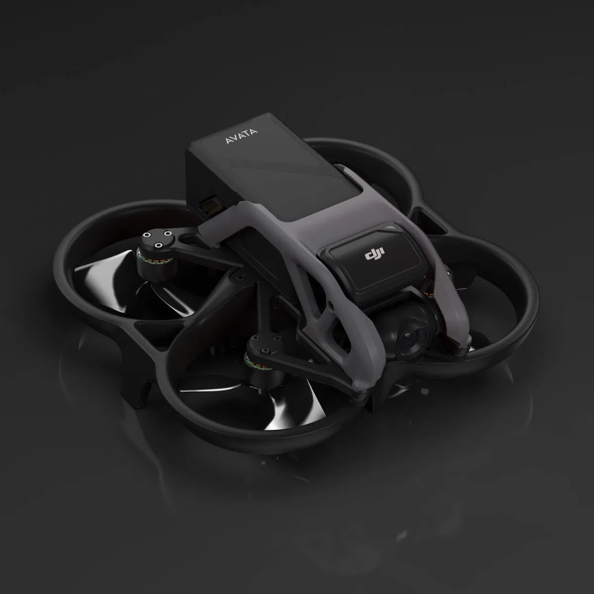 Master Airscrew Hélices Upgrade de 3-Palas para dji Avata - Negro, 4 Piezas