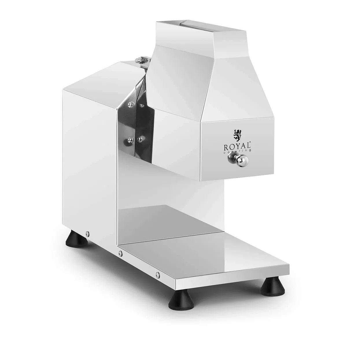 Royal Catering Máquina Ablandadora De Carne Encernecedor RCMT-350W (Tolva amplia, Fabricado en acero inoxidable, 75 rpm, 350 W)