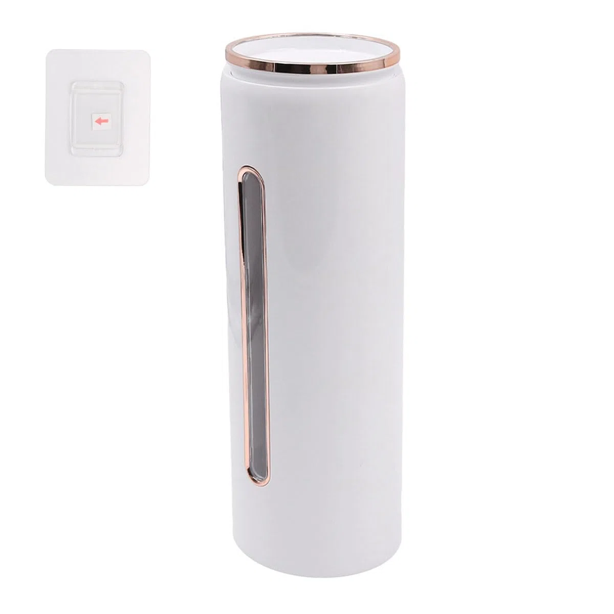 ANCLLO Tiardey Dispensador de Vasos Portavasos de Agua Cocina Montado en la Pared para Conos de Papel Vaso de plástico - Blanco